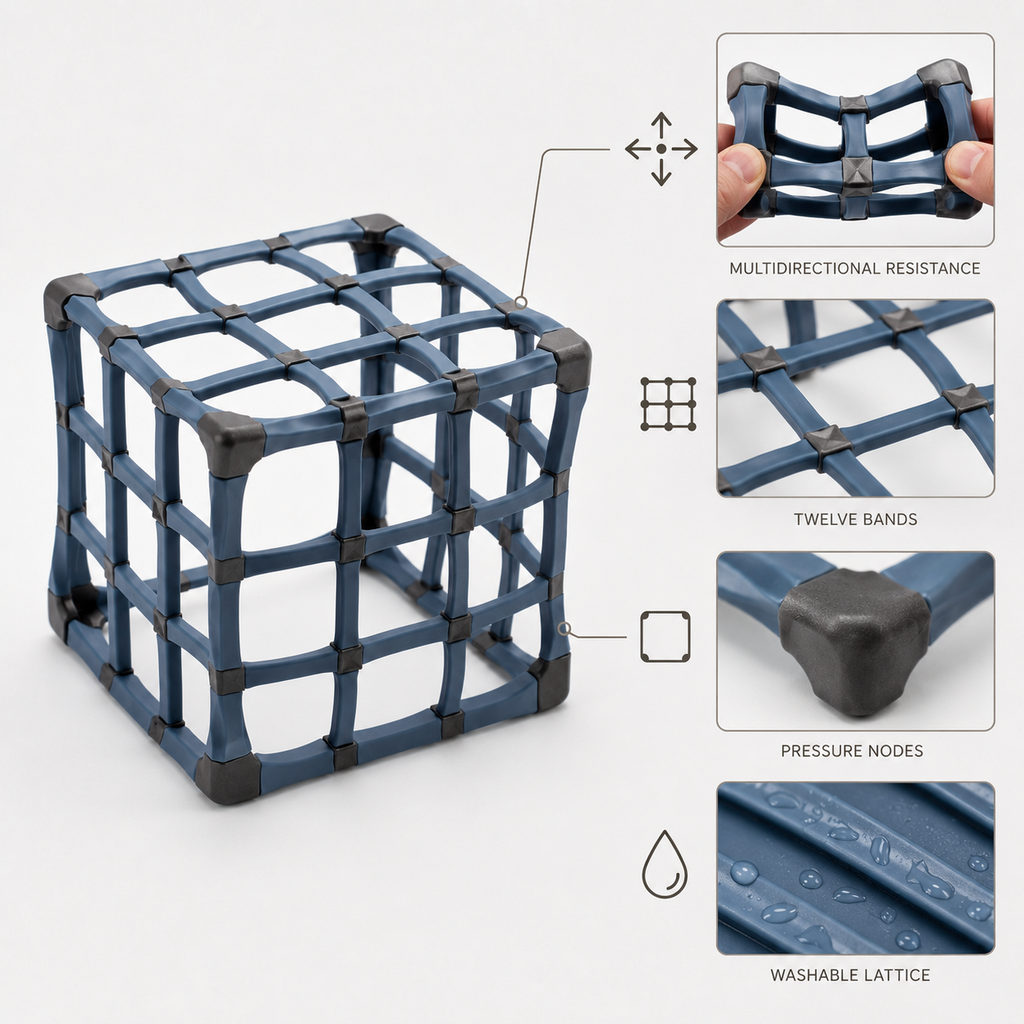 FlexGrid Resistance Band Cube