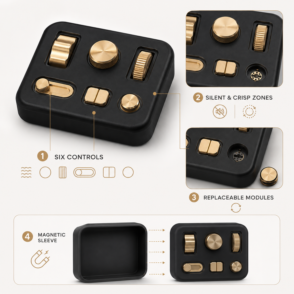 Aurum ClickVault Fidget Box