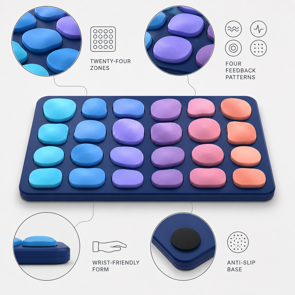 PulseTap Haptic Desk Pad