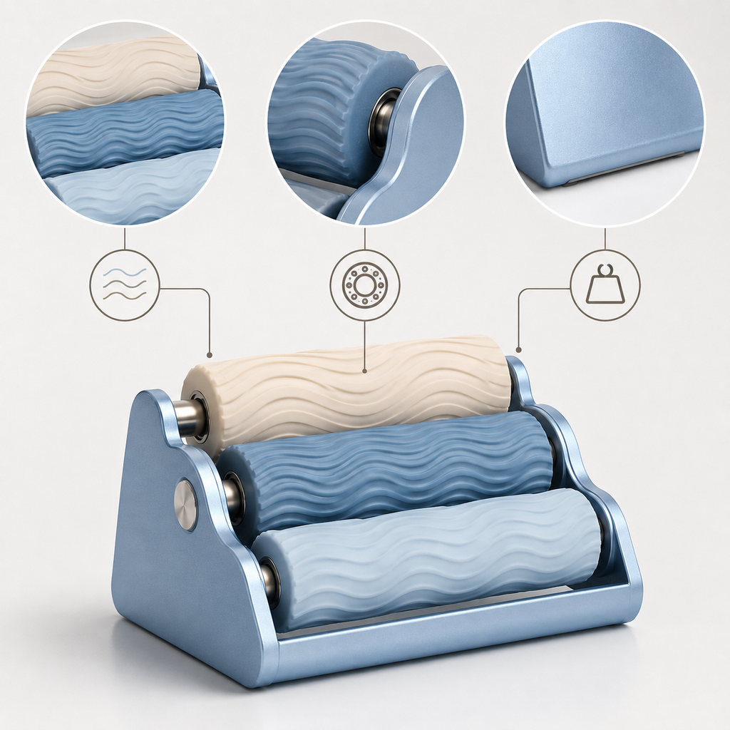 RippleRoll Desktop Roller