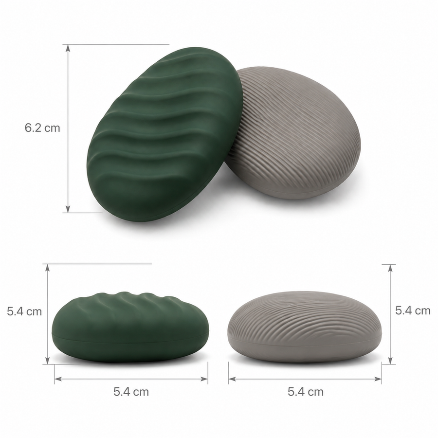 StoneWave Textured Grip Pair